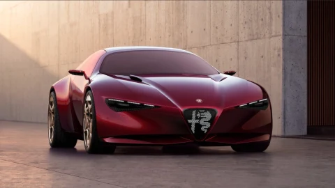 Alfa Romeo Cuorerosso, ışığa göre renk değiştiren boyasıyla tanıtıldı