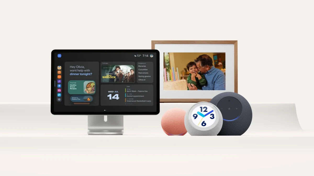 Amazon’un yeni Echo cihazları: akıllı ekran, fotoğraf çerçevesi ve saat görünümlü hoparlör