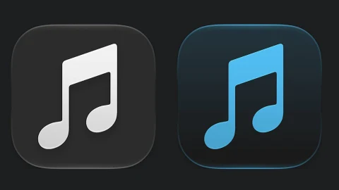 Apple Music’in 13 yıllık kırmızı simgesi yenileniyor: Siyah beyaz tasarım tepki topladı