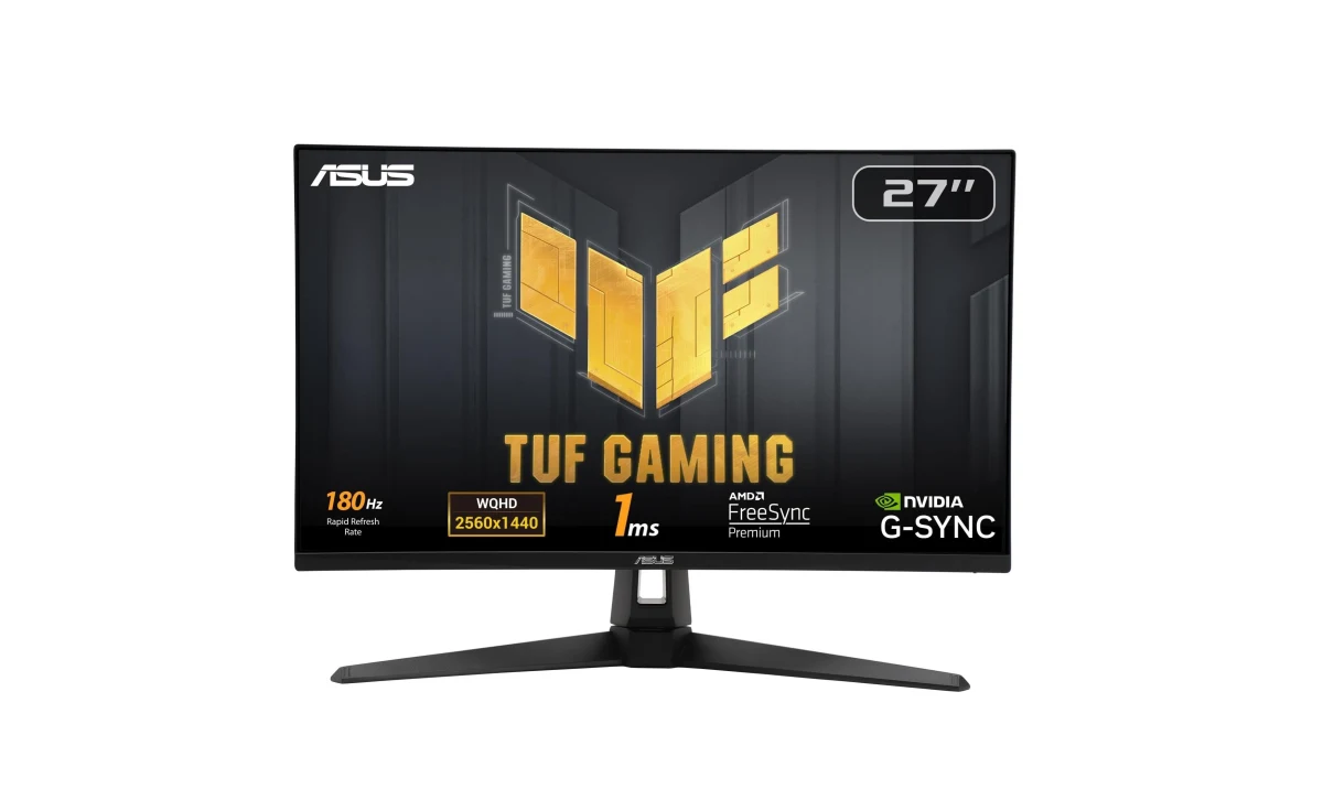 ASUS TUF Gaming VG27AQ3A monitörünün ürün görseli