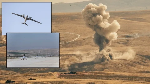 Ateş Serbest-2026’da Baykar platformlarından müşterek görev gösterisi