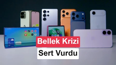 Bellek maliyetleri akıllı telefon sevkiyatlarını yüzde 20 düşürdü