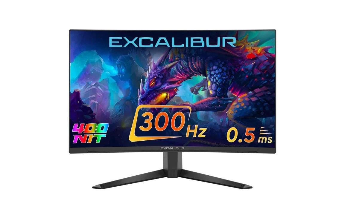 Casper Excalibur M.E27FVC-E monitörünün ürün görseli