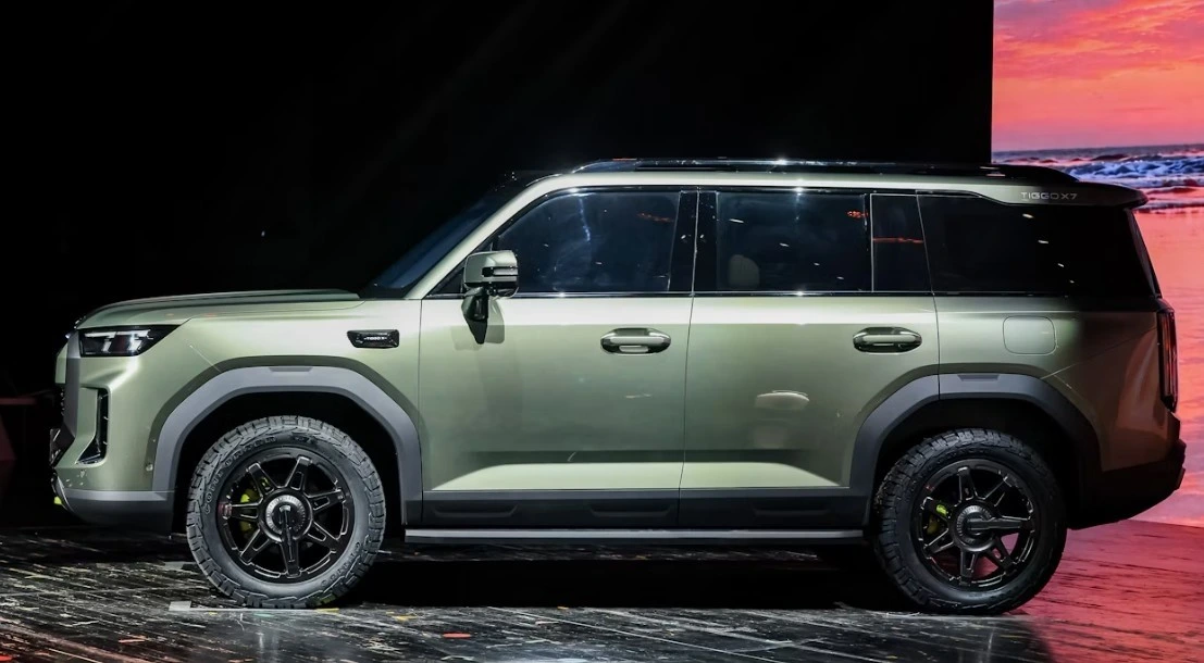 Chery Tiggo X7’nin yan profili