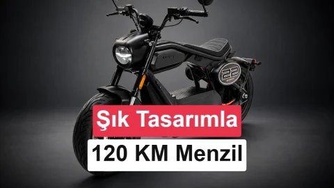 Coopop Bobber, çıkarılabilir bataryalarıyla 120 km’ye kadar menzil sunuyor