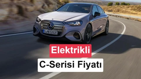 Elektrikli Mercedes C-Serisi Türkiye’de: 709 km menzil ve 39,1 inç ekran