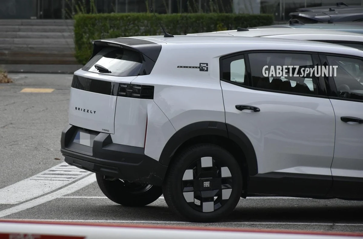 Fiat Grizzly’nin arka ve yan bölümü