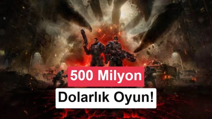Gears of War: E-Day’de savaş alanında çatışan zırhlı askerler