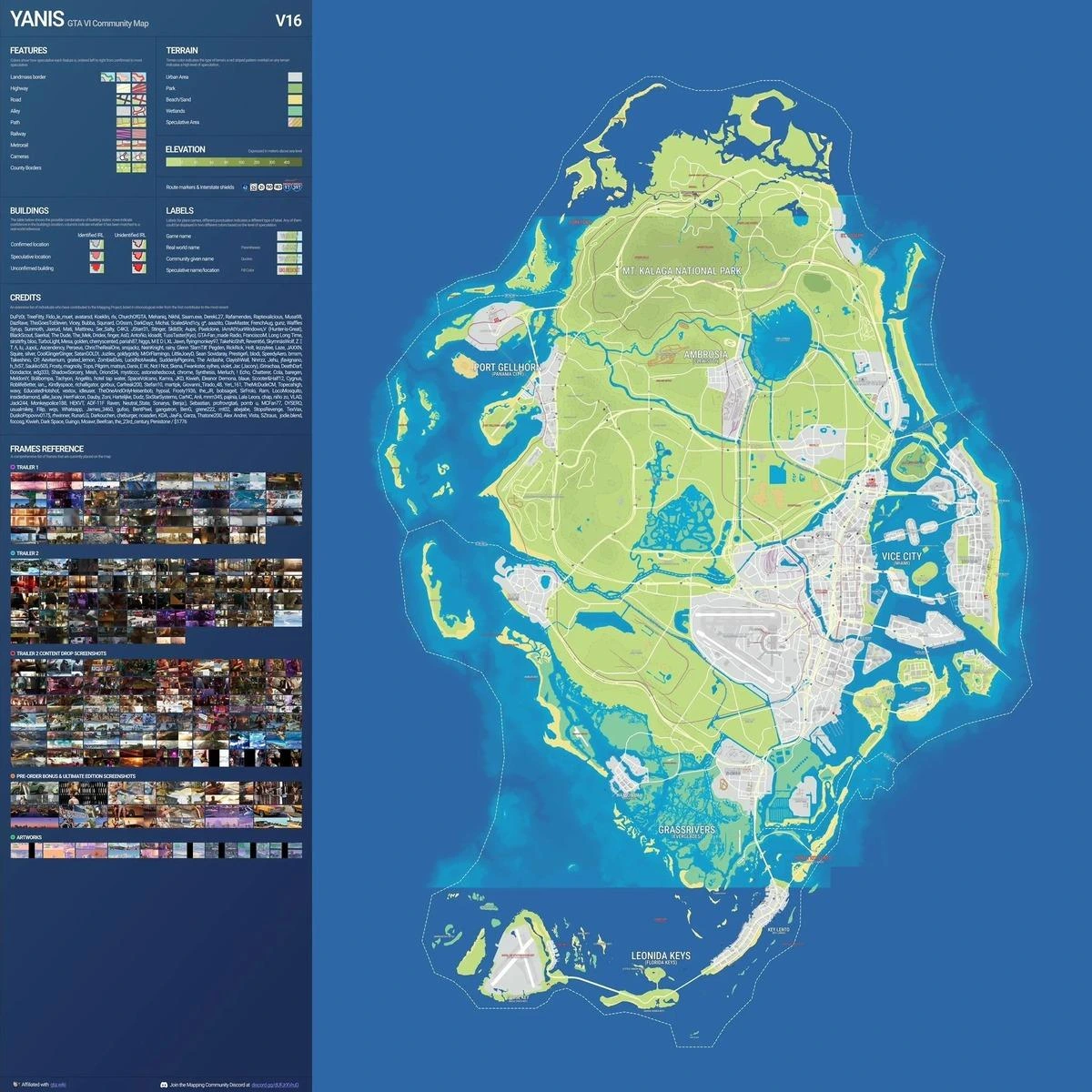 GTA 6 için hazırlanan ada haritası tasarımı