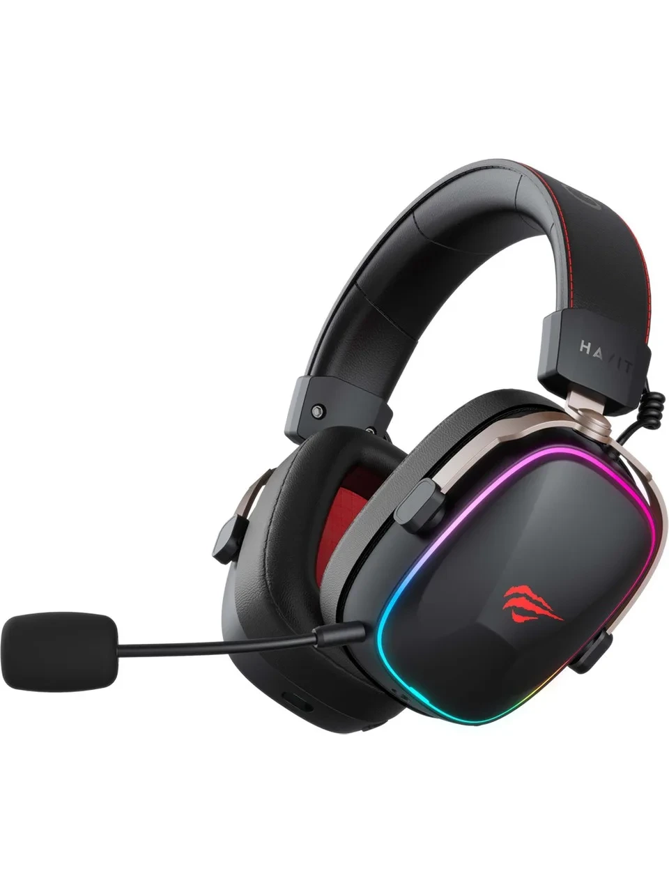 RGB ışıklı Havit H2039BG oyuncu kulaklığı