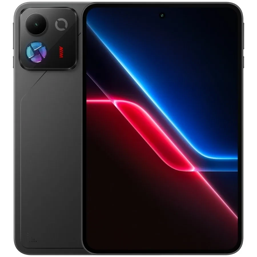 Honor Win Tablet’in ön ve arka yüzü, ekranı açık şekilde yan yana gösteriliyor