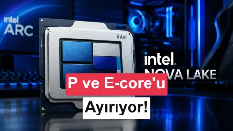 Intel Core Nova Lake işlemcisini gösteren görsel