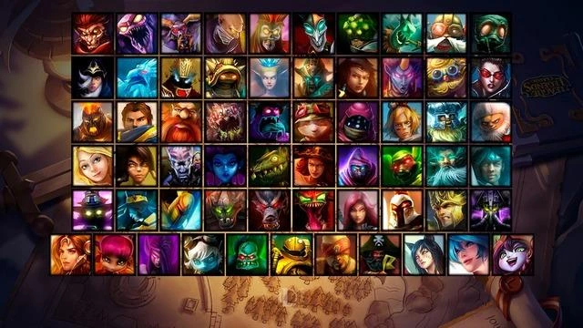 League of Legends Classic’te yer alan şampiyonların portreleri