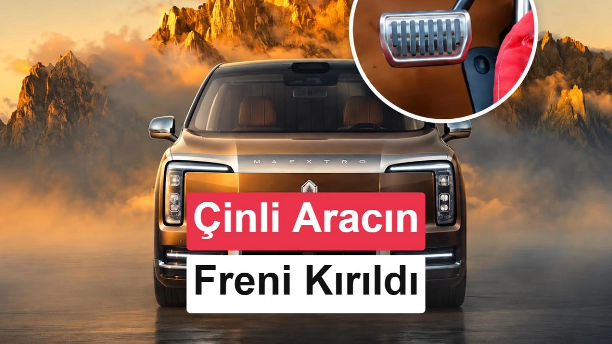 Maextro V800’de fren pedalı braketi arızasını anlatan kapak görseli
