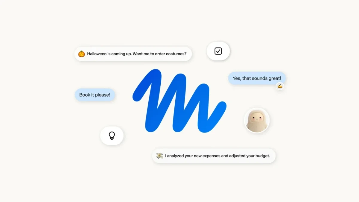 Muse logosu çevresinde sohbet balonları ve yapay zekâ asistanını gösteren tanıtım görseli