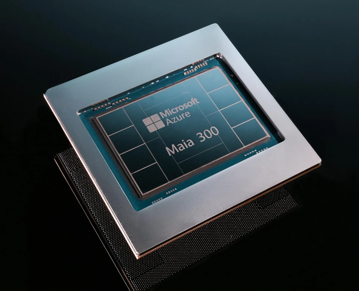 Microsoft Maia 300 hızlandırıcı çipi