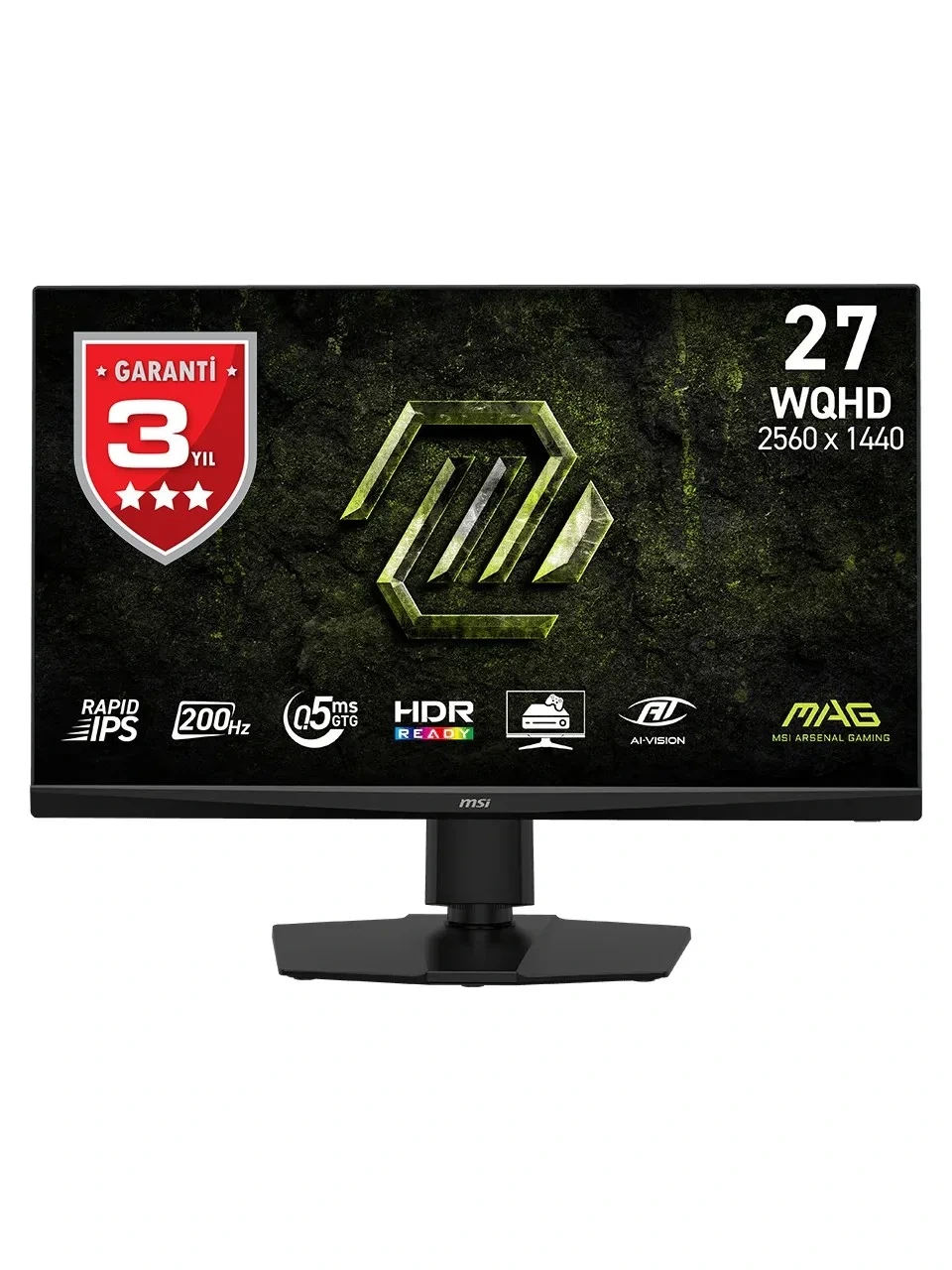 MSI marka 27 inç QHD oyun monitörü