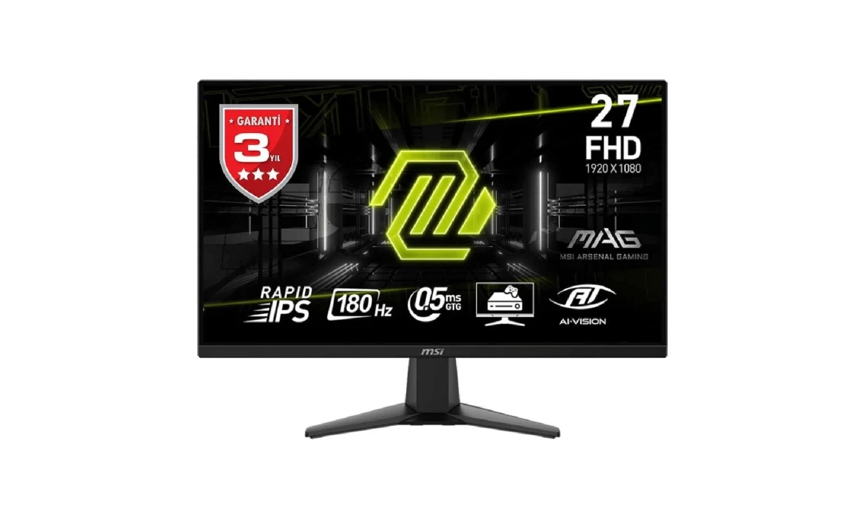 MSI MAG 275F monitörünün ürün görseli