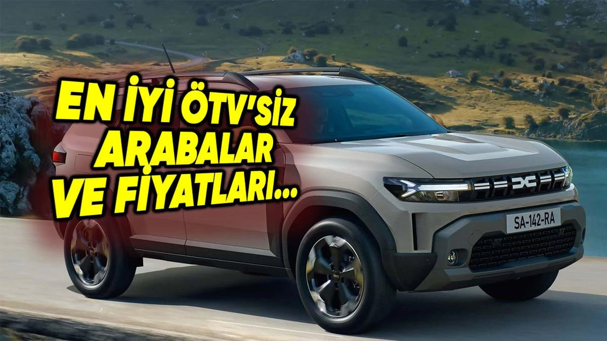 Bir SUV otomobilin yer aldığı ÖTV muafiyetli araçlar başlık görseli