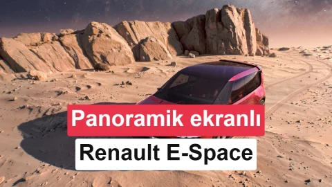 Renault E-Space konsepti: 6 koltuk ve panoramik ekran