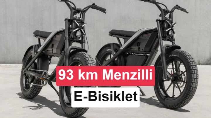 Segway Xyber Air kalın tekerlekli elektrikli bisiklet