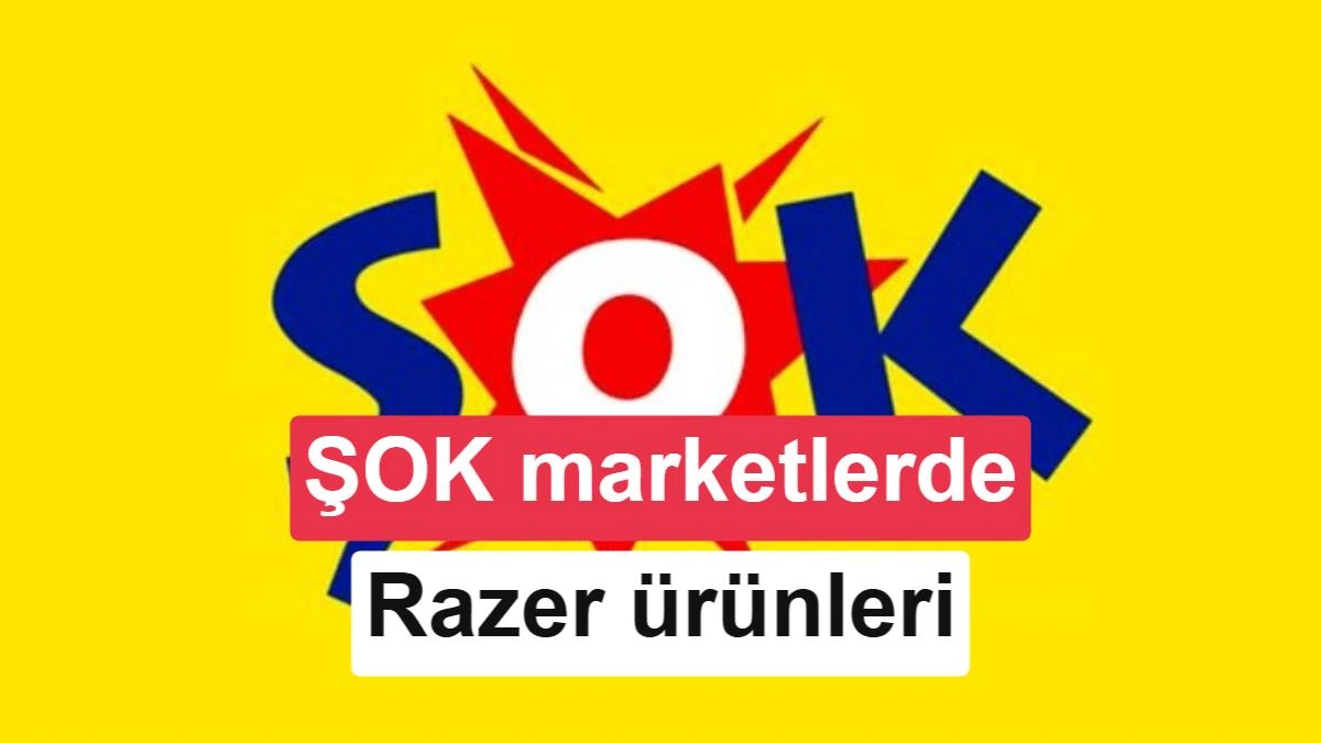 ŞOK’un aktüel kataloğunda Razer oyuncu ekipmanları