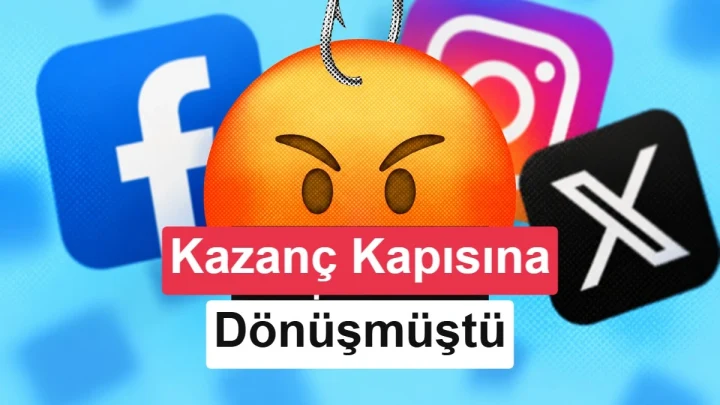 Dizüstü bilgisayarın karşısında öfkeli şekilde bağıran bir kişi