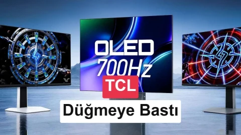 TCL, 700 Hz OLED monitör panelleri geliştirmeyi planlıyor