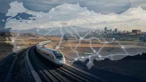 Demir yolu yatırımlarında 2029 hedefi: Hat uzunluğu 16 bin 929 kilometre