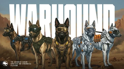 Warhound, askeri görevler için genetiği düzenlenmiş köpekler yetiştirecek