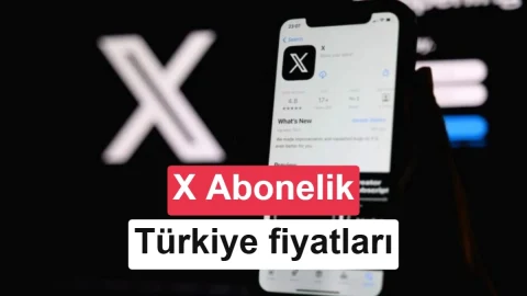 X’in Türkiye’deki abonelik planlarının fiyatlarını gösteren görsel