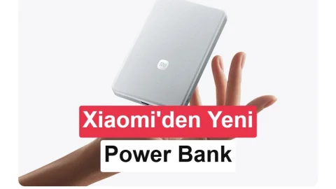 Xiaomi’den 10.000 mAh kapasiteli ince manyetik power bank