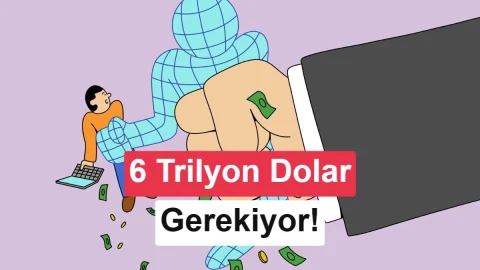 Yapay zekâ yatırımlarında 4,2 trilyon dolarlık gelir açığı
